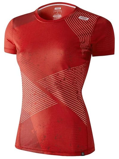 42k Running Elements Recycled T-shirt Met Korte Mouwen Rood L Vrouw