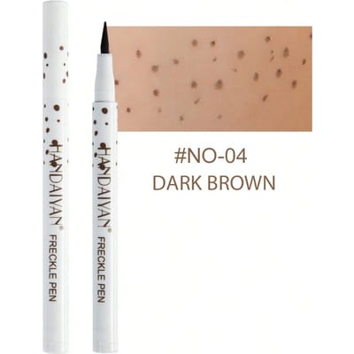 1ml Natuurlijke Sproet Pen, Hoge Pigmentatie & Waterdicht, Makkelijk Aan te Brengen, Creëert Verfijnde Make-up Look, Geschikt Voor Feesten, Festivals, Dagelijkse Make-up