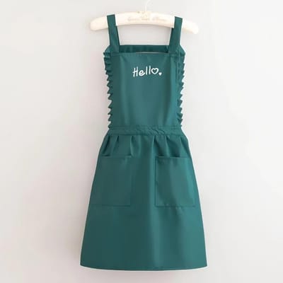 Prinsessenstijl Schort Waterdicht En Comfortabel Restaurant Barista Werkuniform Schort, Geschikt Voor Huishouden/Hotels/Tuinieren