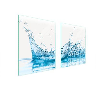 TMK ArtDeko - Glazen Beschermplaat - 85x52 cm - Veilig - Veelzijdig