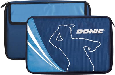 Tafeltennisbatje met Tas voor Twee Batjes en Accessoirevak