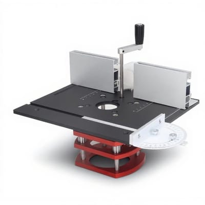 Dailygoody - Tafel Freesvoet - Freeslift voor Houtbewerking - Zwart