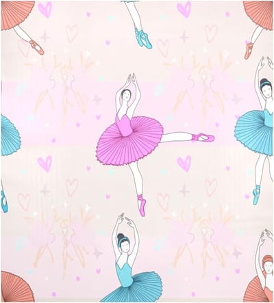 Vaatwasser Magneet Hoes - Keuken Decoratie - Apparaten Personaliseren - Eenvoudige Aanpassing - 58x66 cm - Pastel Ballet Danseressen