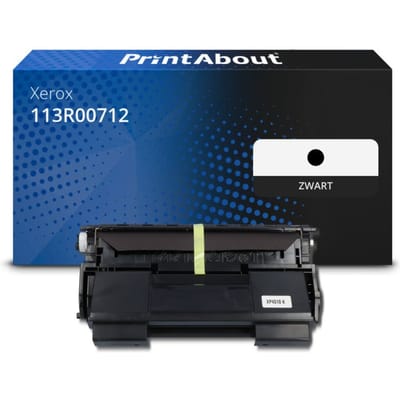 PrintAbout huismerk Toner 113R00712 Zwart Geschikt voor Xerox