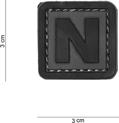 101 Inc Embleem 3D Pvc N  15024