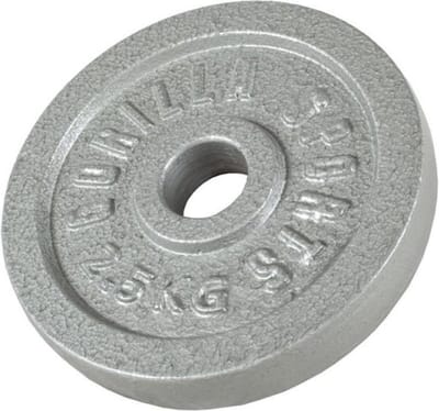Gorilla Sports Gewichtsschijf - Halterschijf - Gietijzer - 30 mm - 2,5 kg