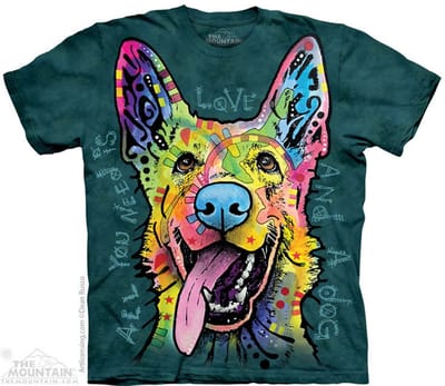T-shirt Love Shepherd S