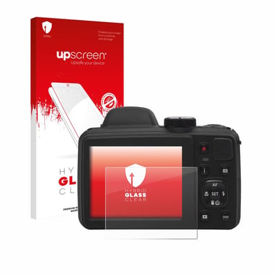 upscreen - Screenprotector voor Kodak Pixpro AZ405 - Folie Beschermfolie Beschermglas transparant