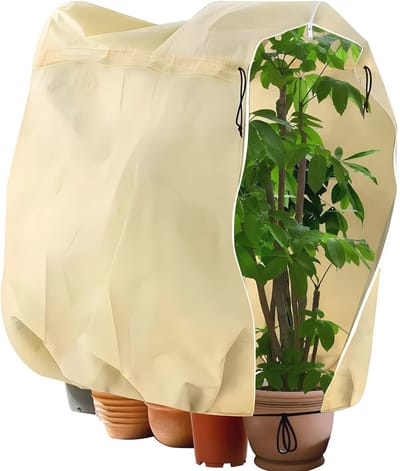 Winterbescherming voor planten - Koude beschermhoes voor grote potten 180 x 120 cm