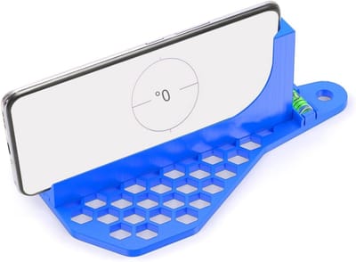 Fiets Zadel Hoekmeter en Niveau Tool voor Mountainbike en Racefiets - Precisie Meetinstrument voor Zadelafstelling en Comfort