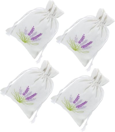 Lavendel Zakjes - Opbergzakjes Geurzakjes - Geur Verspreiden - Met Trekkoord - 14 x 10 cm - Meerdere Kleuren