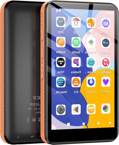 Draagbare Mediaspeler - Muziekspeler - Muziek en Video - Android 13 - 4 Inch Touchscreen - Zwart