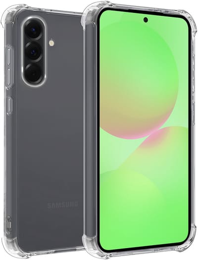 Hoesje Geschikt voor Samsung Galaxy A36 - Sterk & Shockproof - Siliconen Case - Back Cover - Telefoon Hoes Shock Proof - Transparant