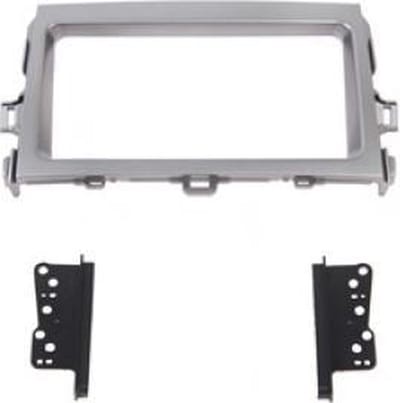 2-DIN frame ECO Toyota Corolla 09> zilver grijs