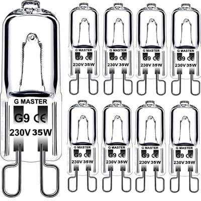 G MASTER® G9 Halogeen lichtbron - 230V - 35w (40W) - 460 lm - Halogeen lamp - Dimbaar - (4 STUKS)