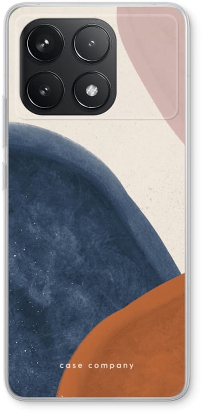 Case Company® - Hoesje geschikt voor Xiaomi Poco F6 Pro hoesje - Geo #1 - Soft Cover Telefoonhoesje - Bescherming aan alle Kanten en Schermrand