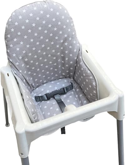 Katoenen stoelhoes voor IKEA Antilop kinderstoel met sterrenpatroon