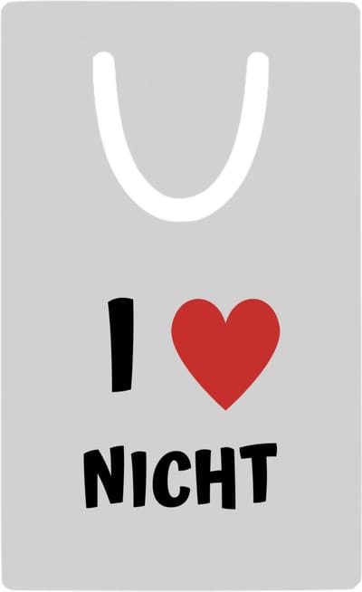 Hacebo® - I love nicht metalen boekenlegger - Nicht - de liefste nicht - verjaardag - cadeautje voor nicht - nicht artikelen - kado - geschenk Bladwijzer boekenleggers - 7.6 cm x 5cm