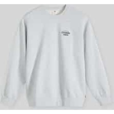 regular fit sweatshirt met print aan de achterkant