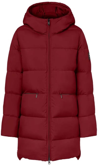 Ecoalf Marangu Jas Rood S Vrouw