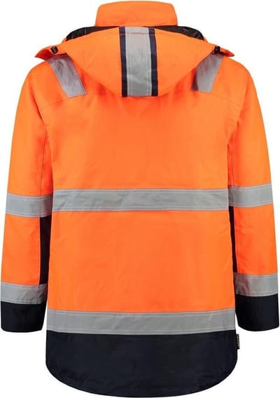 Tricorp Parka Werkjas - 403004 - Fluor Oranje / Navy - 7XL