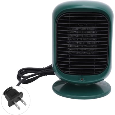 1200W Ruimteverwarmer Desktop Elektrische Ruimteverwarmer PTC Grafeen Verwarming 2 Snelheden Temperatuurregeling