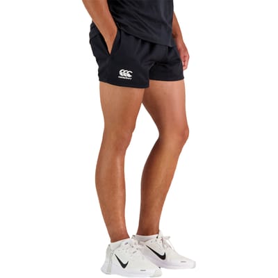 Canterbury Heren Rugged Drill Shorts (Zwart)