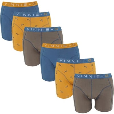 Vinnie-G Boys Kinder boxershorts Wakeboard 6-pack-140/146