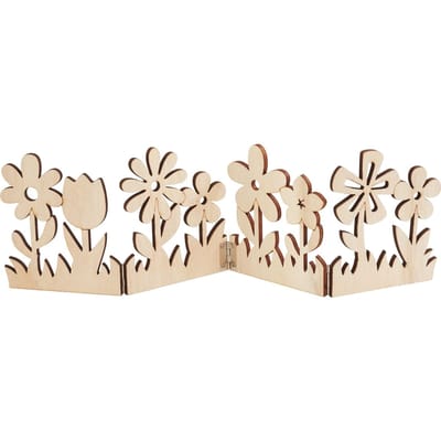 VBS Houten silhouet "Bloemen"