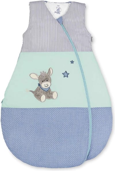Functionele slaapzak voor peuters - Warmteregulering, Ritssluiting, 110 cm, Blauw/Meer