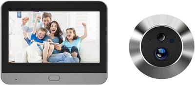 Slimme WiFi Deurcamera met 4.3 inch Monitor en Bewegingssensor