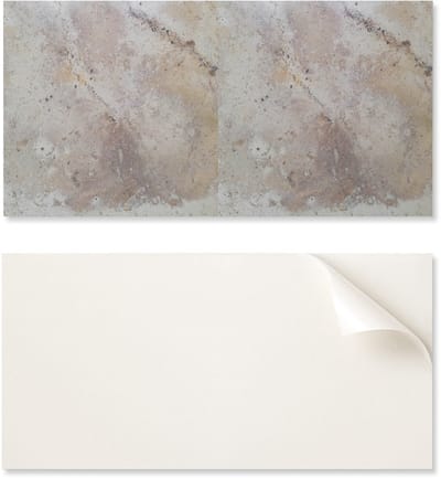 Zelfklevende vinyl gangdecoratie met afbeeldingen, 100x50 cm, natuursteenstructuur