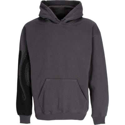 Heren zijhoodie Asfalt