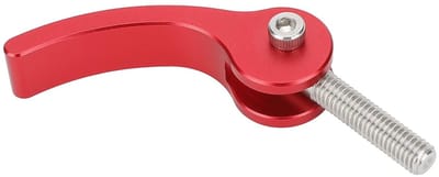 Dailygoods- Snelsluitvergrendelingshendel - M5 Schroef 19 mm - Aluminium/Roestvrij Staal - Laag Profiel - Blokkeerstang - Vervangingsonderdeel - Vergrendelingsstang