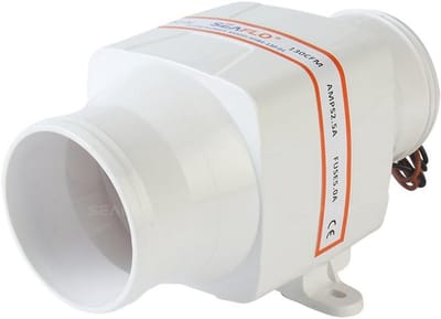 3" 130 CFM In Line Bilge Ventilator voor Ventilatie