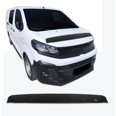SCOUTT | Motorkapbeschermer Deflector Voor Opel Vivaro C Vanaf 2019, Aerodynamisch, Eenvoudige Montage, Geen boren nodig