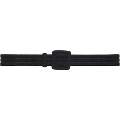 BA&SH Ceinture Betty Studs Noir Größe: 75 | Gürtel Outlet | Damen