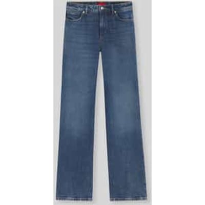 Wide leg jeans van katoenmix model 'GORINNE'