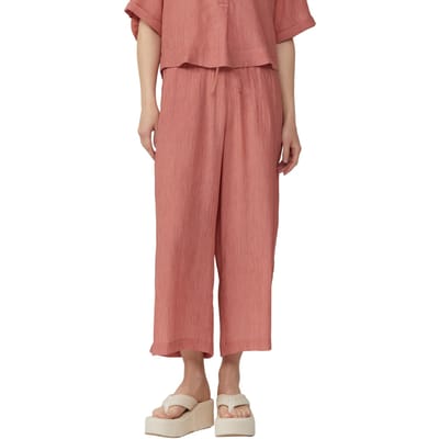 s.Oliver -qs Pants Pink Talla: 40 | Pantalones Outlet | Mujer | Rosa