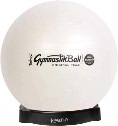 Zitbal 75cm met Balschaal - Latexvrij en Ruimtebesparend