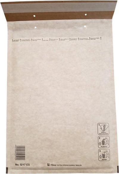 6 Luchtkussen Enveloppen A4 | Formaat 230 x 340 mm | Bubbeltjes Enveloppen | Verzendenvelop A4 |