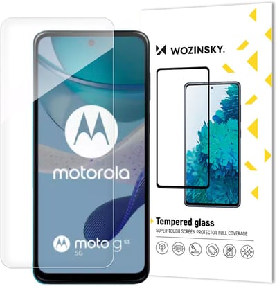Wozinsky Tempered Glass - Beschermglas voor Motorola G53 - 9H Hardheid - Krasbestendig