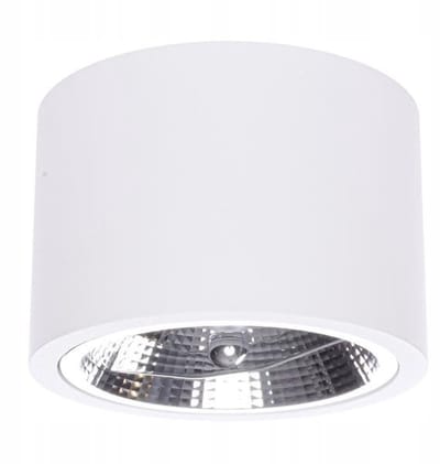 Milagro Redondo Plafondlamp Wit GU10 AR111 Aluminium