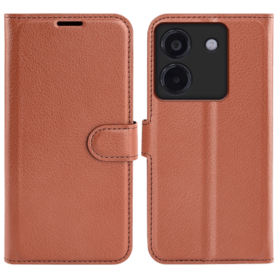 CaseBody POCO M7 Pro 5G Bookcase Hoesje Bruin