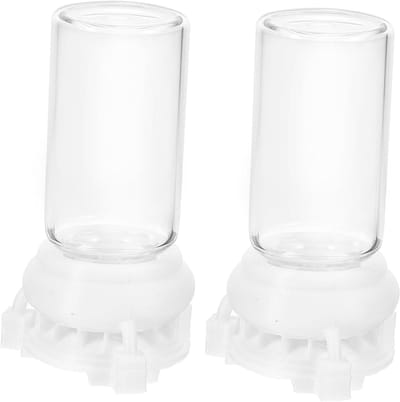 Mieren Voeder Set - Waterbekers Mieren - Mieren Verzorgen - Makkelijk Bijvullen - 2 Stuks - Transparant