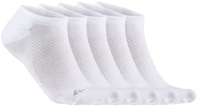 CRAFT ACTIVE FOOTIES 5-PACK Unisex Sportsokken - Wit