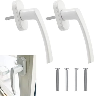 Allecto - Raam- en deurgrepen - Set van 2 aluminium grepen