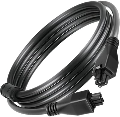 Dailygoods- Verlengkabel 1,5 m - 6-pins RS485 - Compatibel met Creality K2P/Hi Combo - Magnetische ring - 3D-printer - Hoogwaardige kwaliteit - Data Kabel