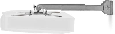Nedis Projectorbeugel - Draai- en Kantelbaar - 10 kg - Draaibaar - Kantelbaar - Staal - Zilver