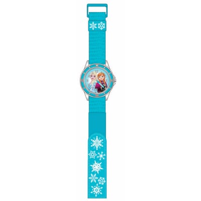 Frozen leertijdhorloge textielband klittenband